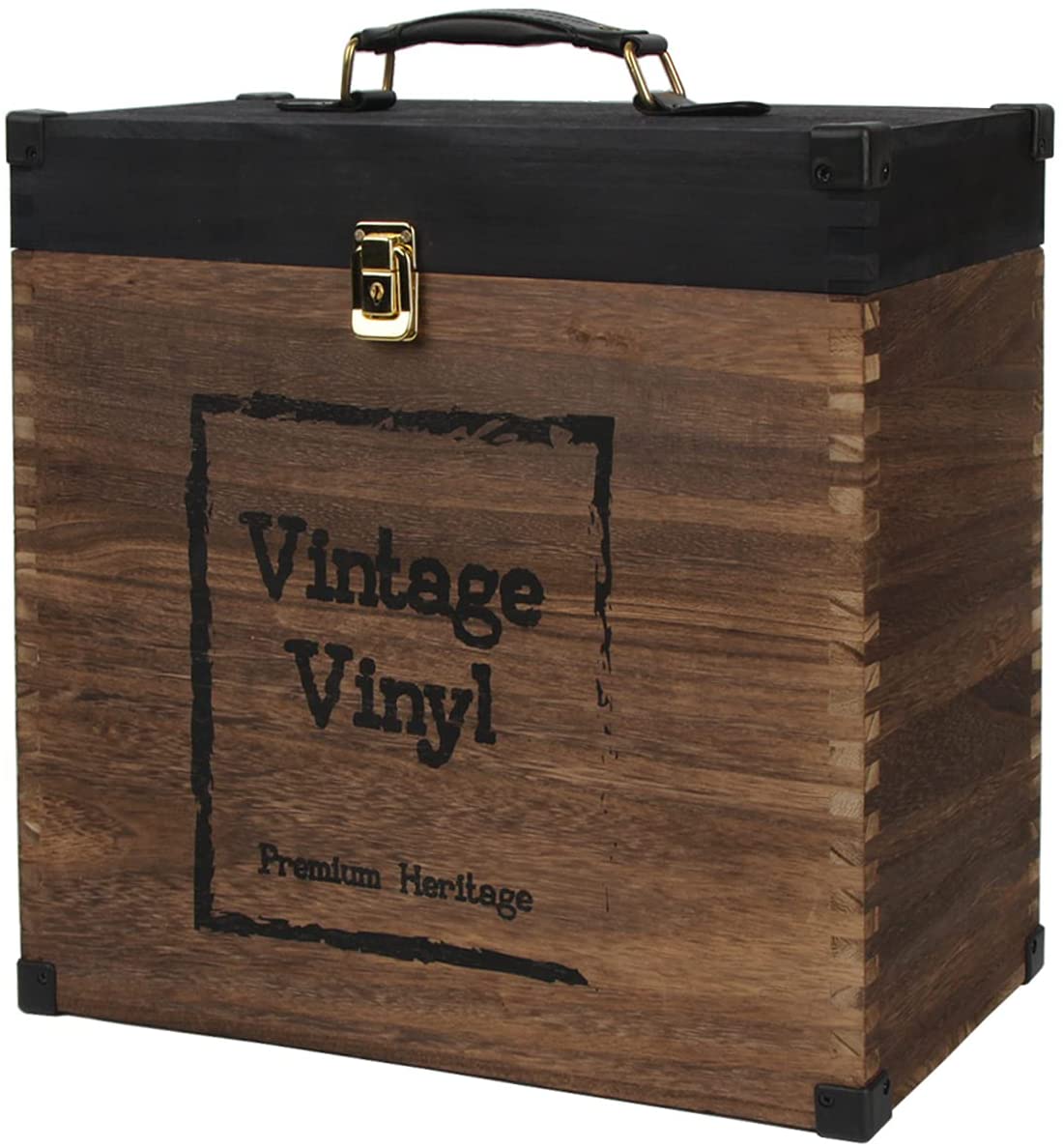 Vintage Vinyl Box Bag